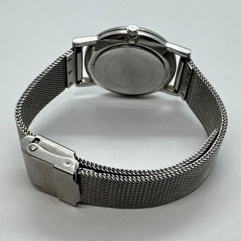 Skagen 39SSS Women's Silver Stainless Steel Mesh Analog Dial Wrist Watch JNA571
